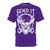 send it white purple front Unisex Cut & Sew Tee (AOP)