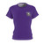 We stand with Elon Musk purple Women's Cut & Sew Tee (AOP)