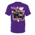 Wes Gardner 2025 purple Unisex Cut & Sew Tee (AOP)