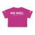 maga timf pink Crop Tee (AOP)