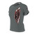 Team CJ Motorsports Black iron 2 gray Women's Cut & Sew Tee (AOP)