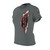 Team CJ Motorsports Black iron 2 gray Women's Cut & Sew Tee (AOP)