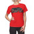 Team CJ Motorsports Black iron red Women's Cut & Sew Tee (AOP)