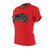 Team CJ Motorsports Black iron red Women's Cut & Sew Tee (AOP)