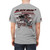 Team CJ Motorsports Black iron light gray Unisex Cut & Sew Tee (AOP)