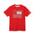  I stand with ice gray white  red Unisex Cut & Sew Tee (AOP)