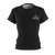 250 black Women's Cut & Sew Tee (AOP)
