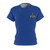 250 blue Women's Cut & Sew Tee (AOP)