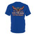 250 years blue Unisex Cut & Sew Tee (AOP)