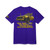 JD yellow compact purple Unisex Cut & Sew Tee (AOP)