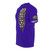 JD yellow compact purple Unisex Cut & Sew Tee (AOP)