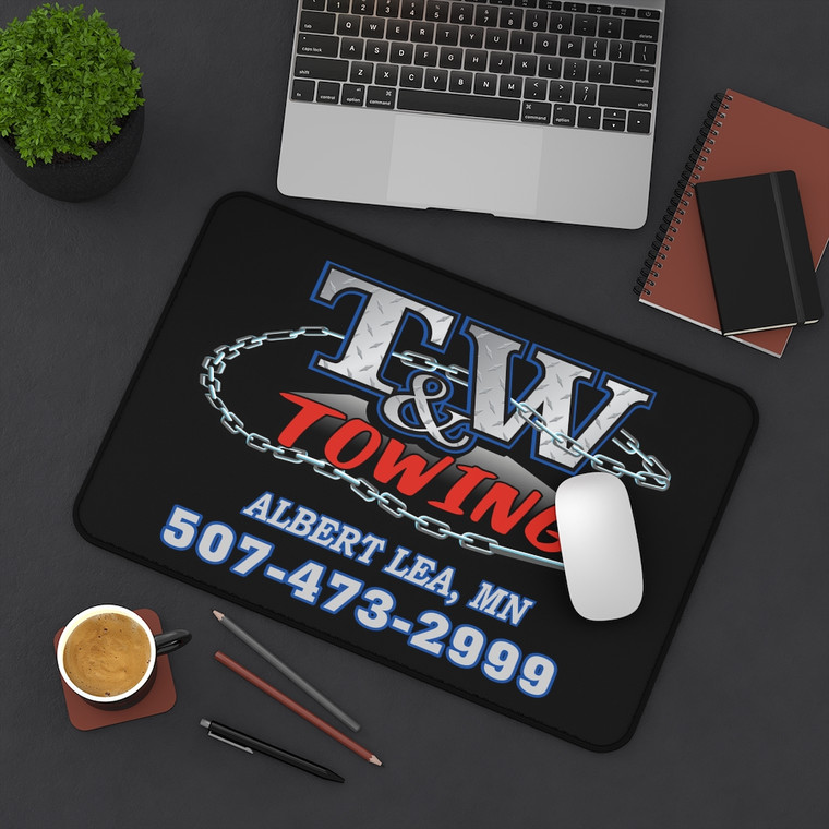 T&W Towing Desk Mat