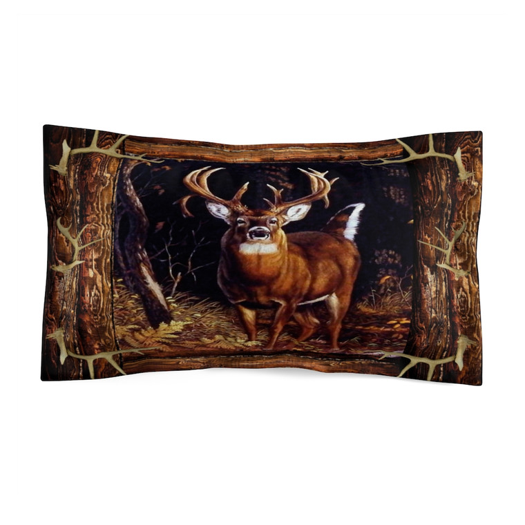 Deer Microfiber Pillow Sham