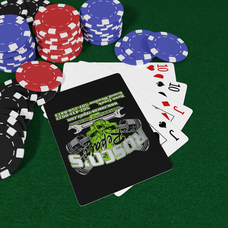 Roscos Repair Custom Poker Cards