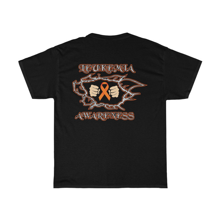 Leukemia Awareness Unisex Heavy Cotton Tee