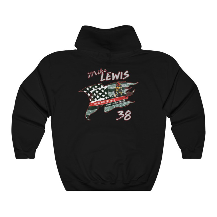 Mike Lewis Fire Unisex Heavy Blend™ Hooded Sweatshirt