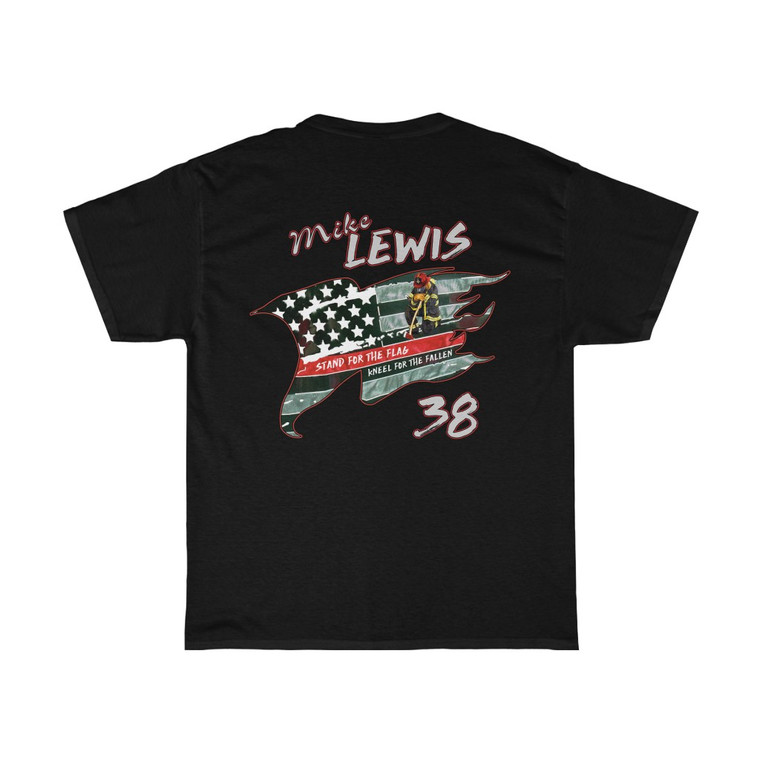 Mike Lewis Fire Unisex Heavy Cotton Tee