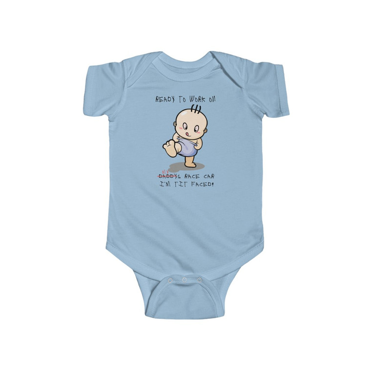 My Race Car Infant Fine Jersey Bodysuit