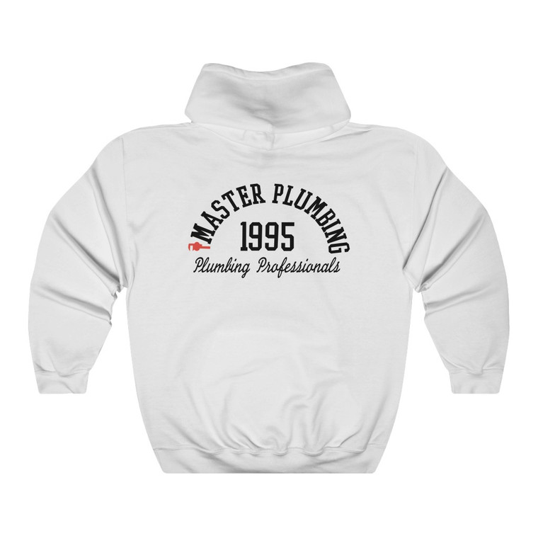 Master Plumbing black Unisex Heavy Blend™ Hooded Sweatshirt