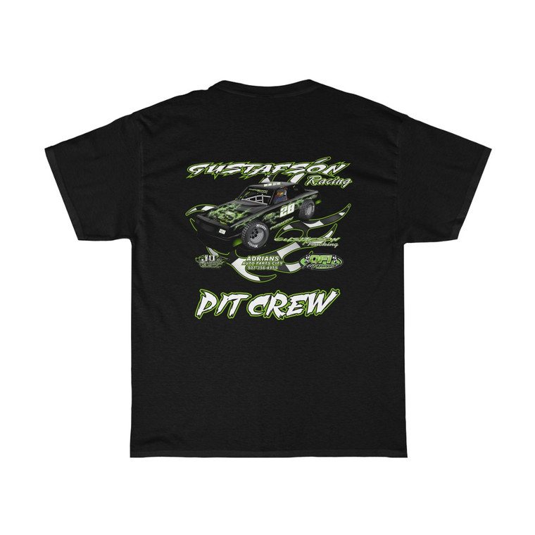 Mitch Gustafson Pit Crew Unisex Heavy Cotton Tee