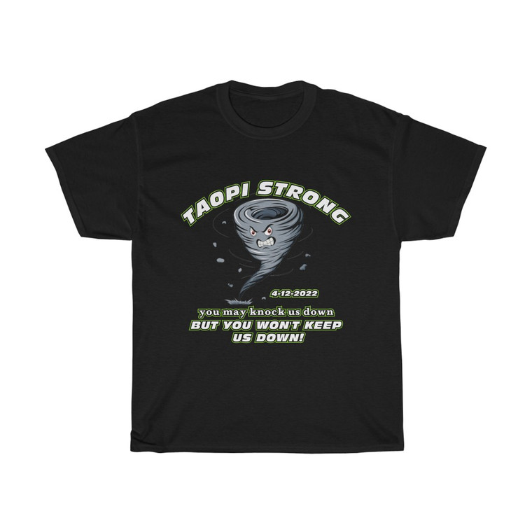 Taopi Strong Front design Unisex Heavy Cotton Tee