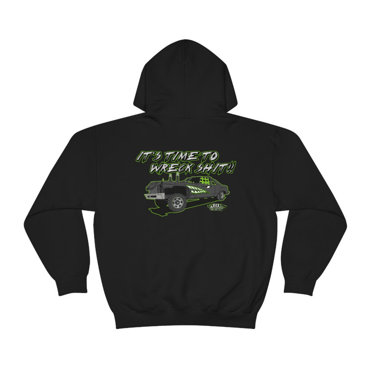 Its time to wreck shit caddy Unisex Heavy Blend™ Hooded Sweatshirt