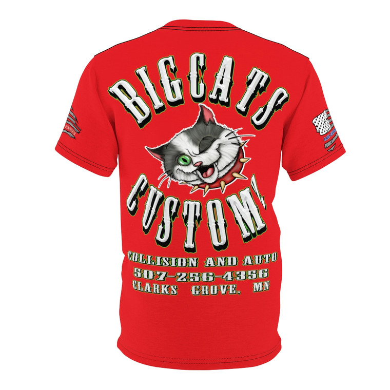 Bigcats Customz r Unisex AOP Cut & Sew Tee