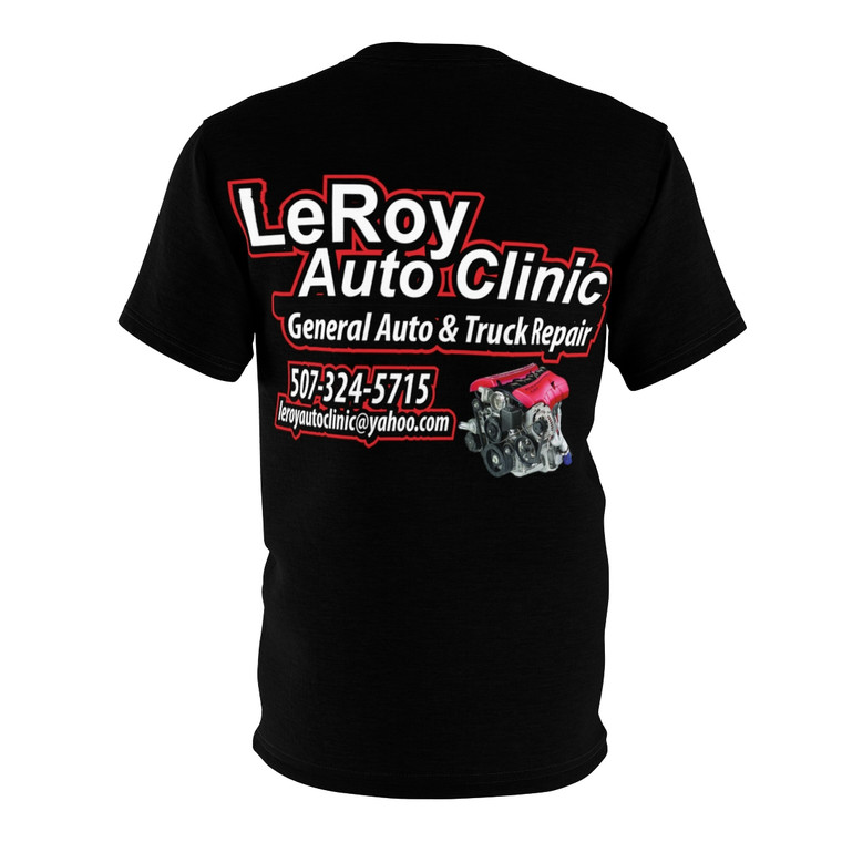LeRoy Auto Clinic Unisex Cut & Sew Tee (AOP)
