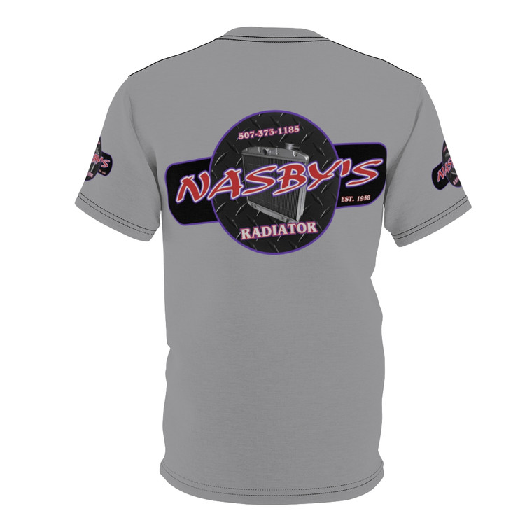 Nasbys gray Unisex Cut & Sew Tee (AOP)