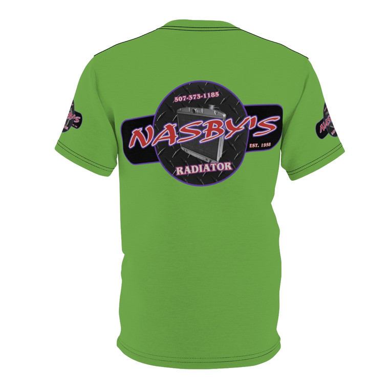 Nasbys green Unisex Cut & Sew Tee (AOP)