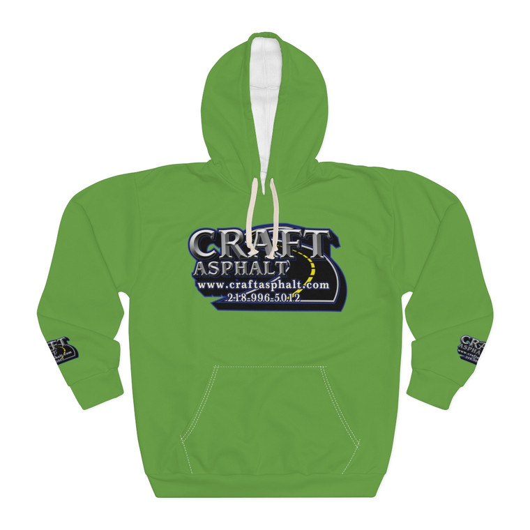 Craft Asphalt green Unisex Pullover Hoodie (AOP)