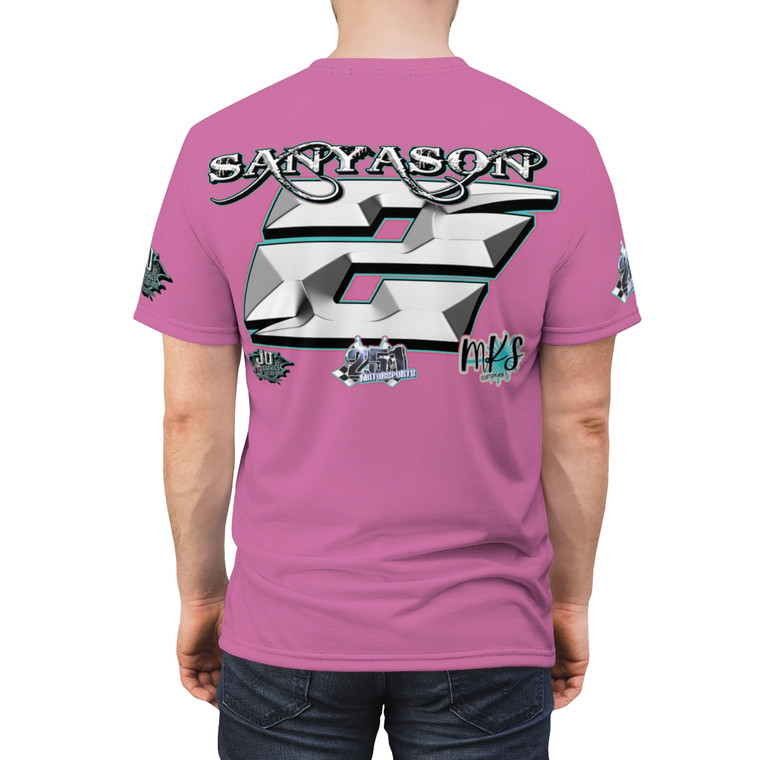 Copy of Sanya Hable lt pink Unisex Cut & Sew Tee (AOP)