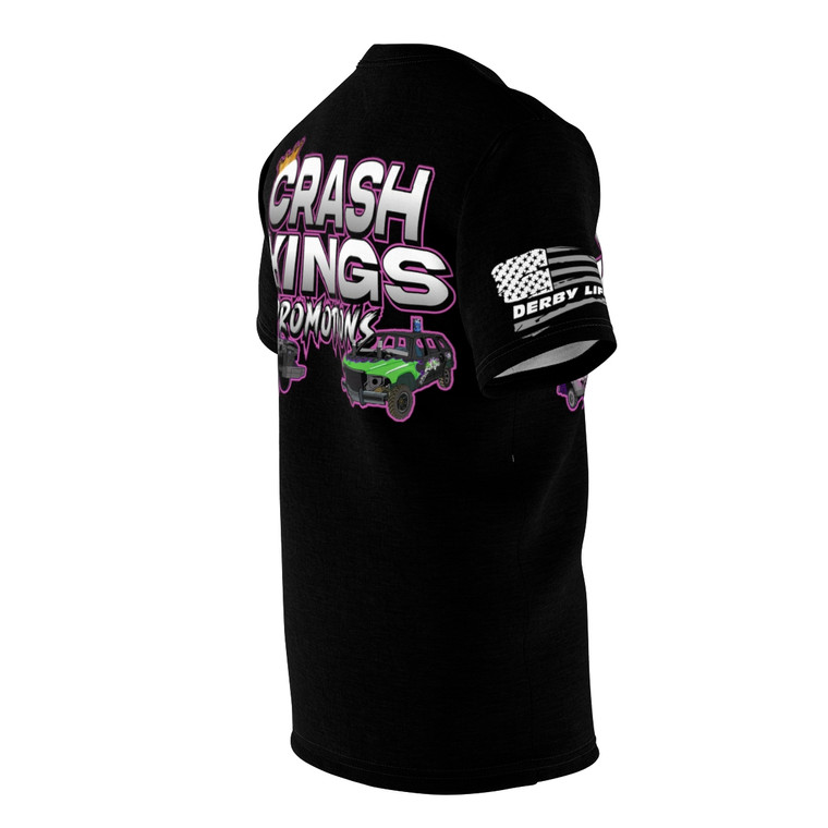 Crash Kings Promotions not official Unisex Cut & Sew Tee (AOP)