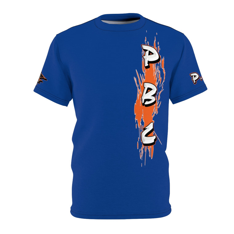 pbc blue Unisex Cut & Sew Tee (AOP)