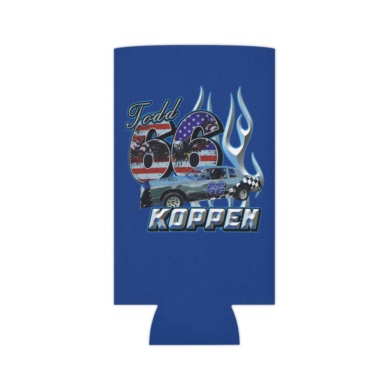 Todd Koppen blue Can Cooler