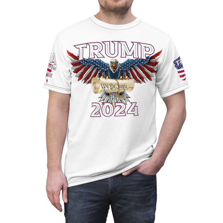 Trump We The People Unisex Cut & Sew Tee (AOP)