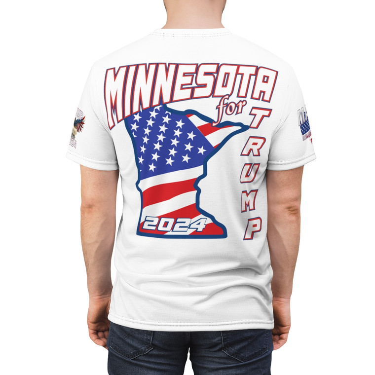 Trump Minnesota Unisex Cut & Sew Tee (AOP)