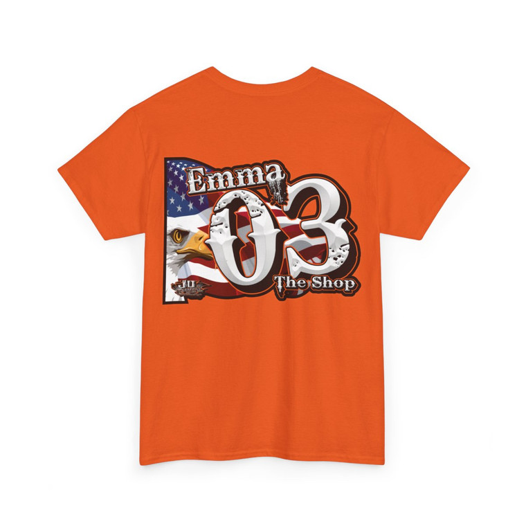 Emma Leonard orange Unisex Heavy Cotton Tee