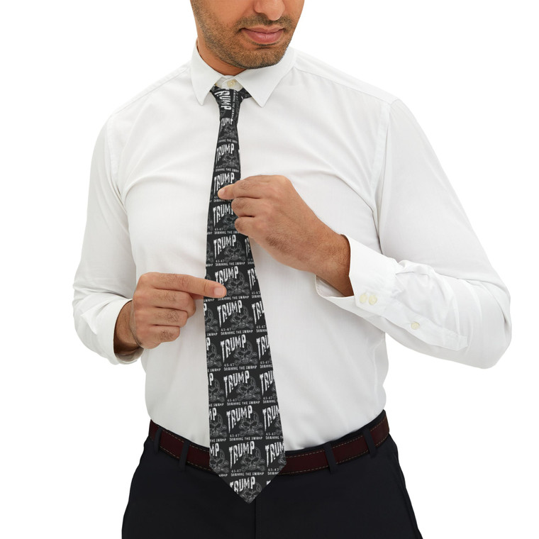 Trump Drain the swamp Necktie