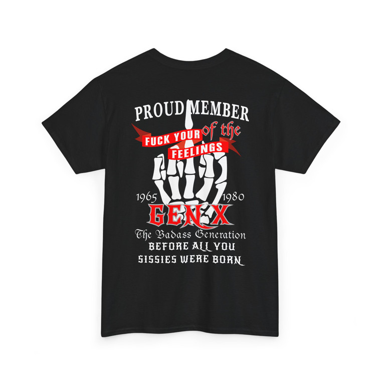 Gen X Proud Member Unisex Heavy Cotton Tee