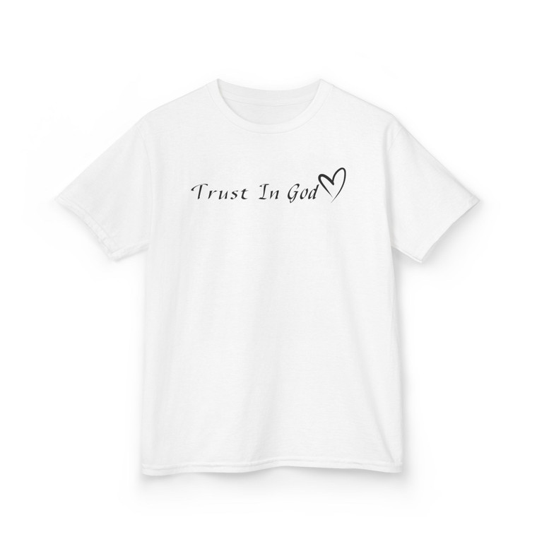 Trust In God Dark Print Kids Heavy Cotton™ Tee Trust In God Dark Print Kids Heavy Cotton™ Tee