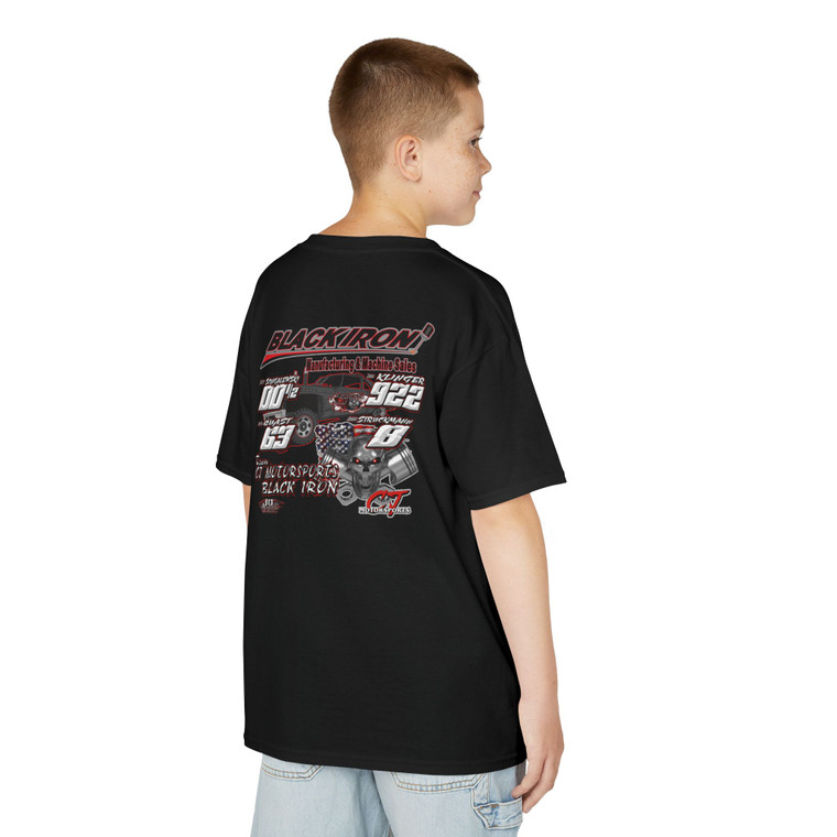 Team CJ Motorsports Black iron Kids Heavy Cotton™ Tee Team CJ Motorsports Black iron Kids Heavy Cotton™ Tee