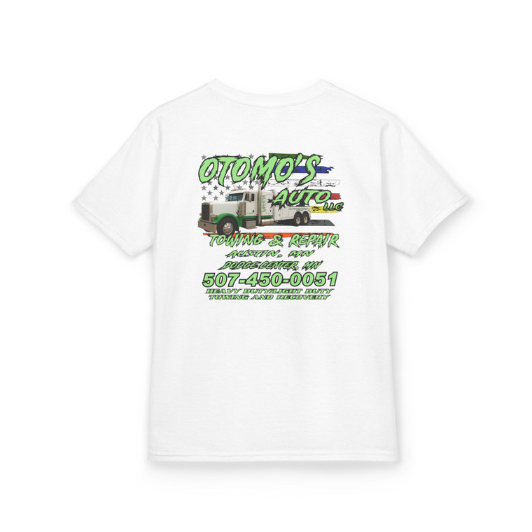 Otomos Auto Towing and Repair 25 Kids Heavy Cotton™ Tee