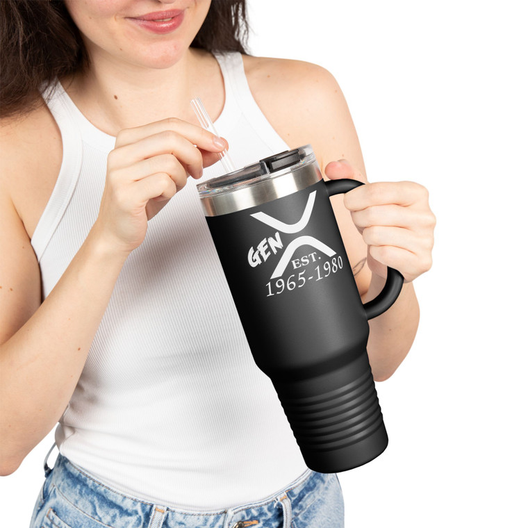 Gen Xrp Insulated Travel Mug, 40oz