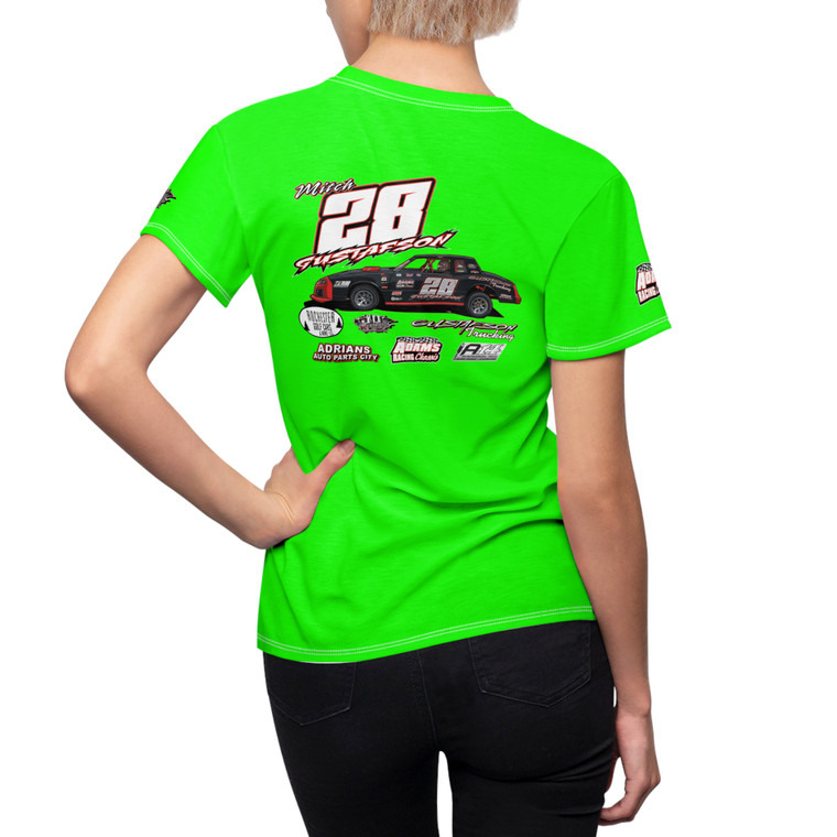 Mitch Gustafson 2026 green Women's Cut & Sew Tee (AOP)