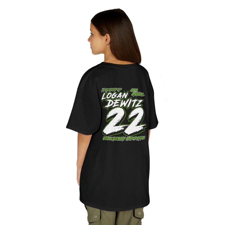 Logan Dewitz 2026 Kids Heavy Cotton™ Tee