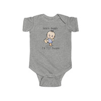 Nappy Infant Fine Jersey Bodysuit