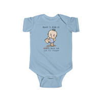 My Race Car Infant Fine Jersey Bodysuit