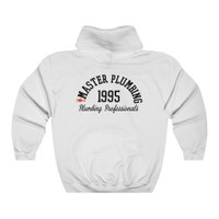 Master Plumbing black Unisex Heavy Blend™ Hooded Sweatshirt