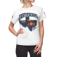 We stand with Texas 2 Women's Cut & Sew Tee (AOP)